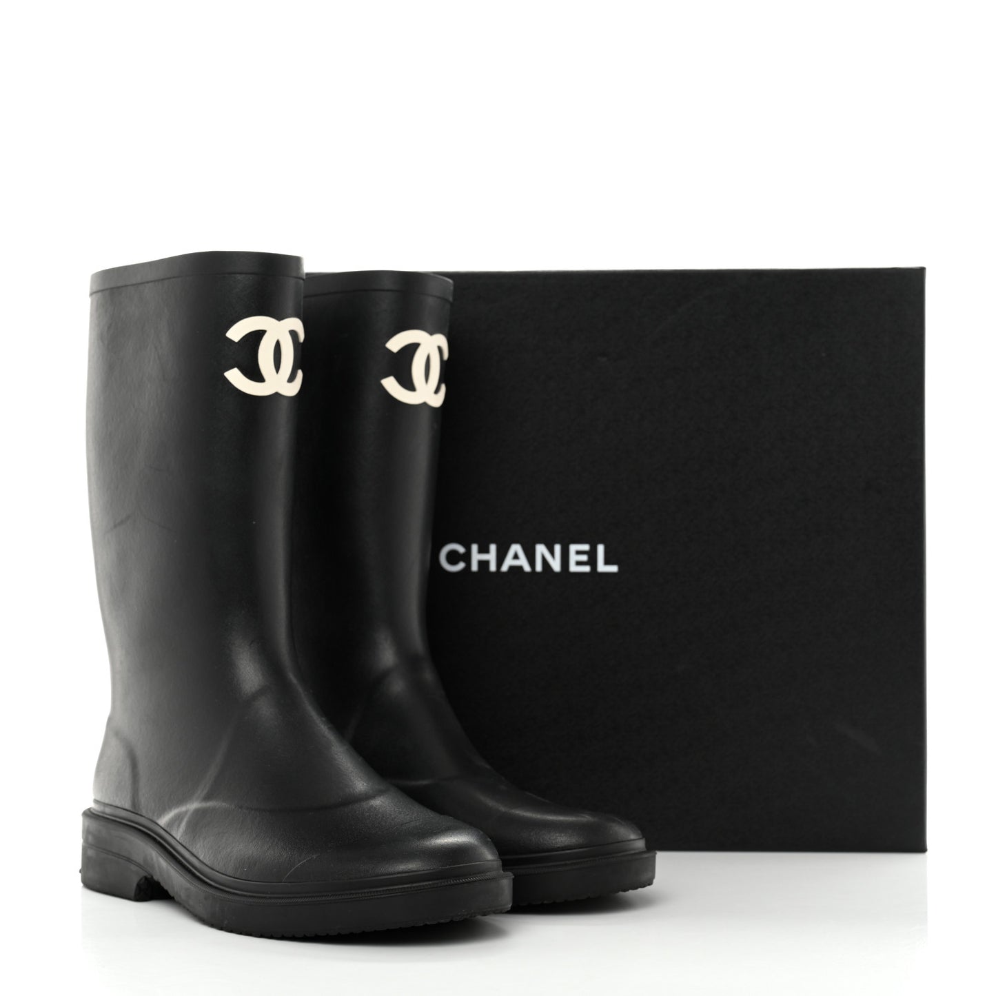 Caoutchouk CC High Boots 40 Black