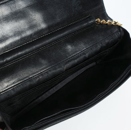 Chanel Caviar Timeless CC Wallet on Chain WOC Black 5 of 10