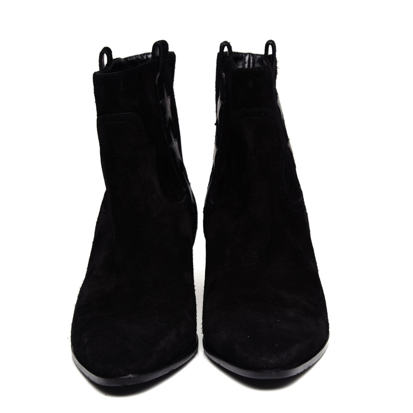 Suede Rock 40 Stars Ankle Boots 35 Black