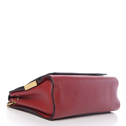 Chloe Lambskin Medium Elle Chain Clutch Red 3 of 10