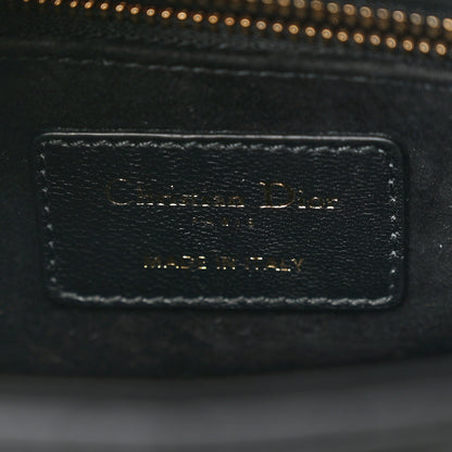 Christian Dior Lambskin Cannage Mini Lady Dior Black 6 of 11