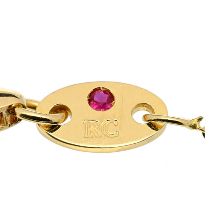 Roberto Coin 18K Yellow Gold Diamond By the Inch Five Station Bracelet 4 of 5
