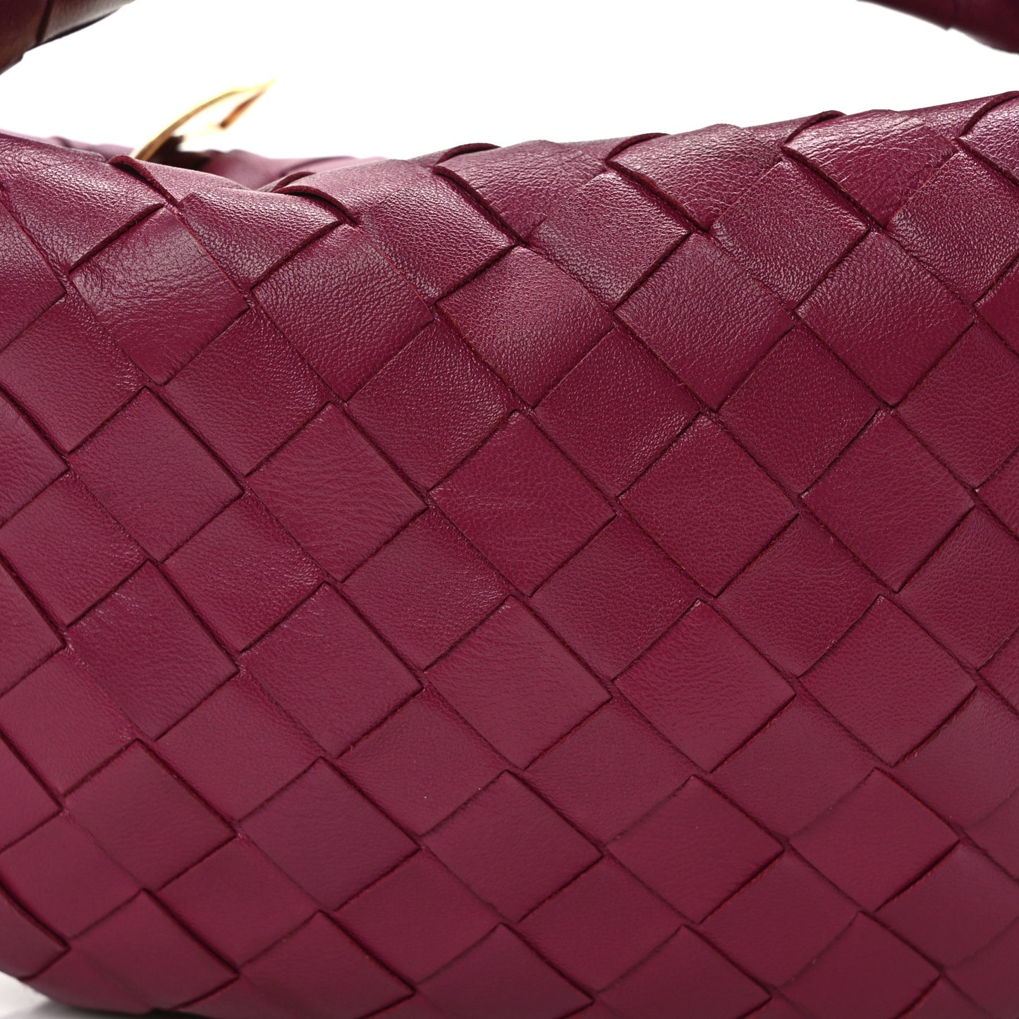 Nappa Intrecciato Mini Jodie Cinnabar