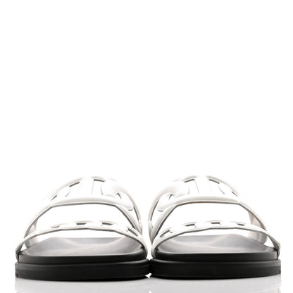 Hermes Nappa Womens Extra Sandals 40 White 2 of 11