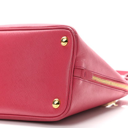 Prada Saffiano Lux Medium Promenade Tote Peonia 8 of 10