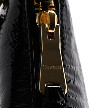 Miu Miu Naplak Patent Mini Spirit Cire Bag Black 13 of 13