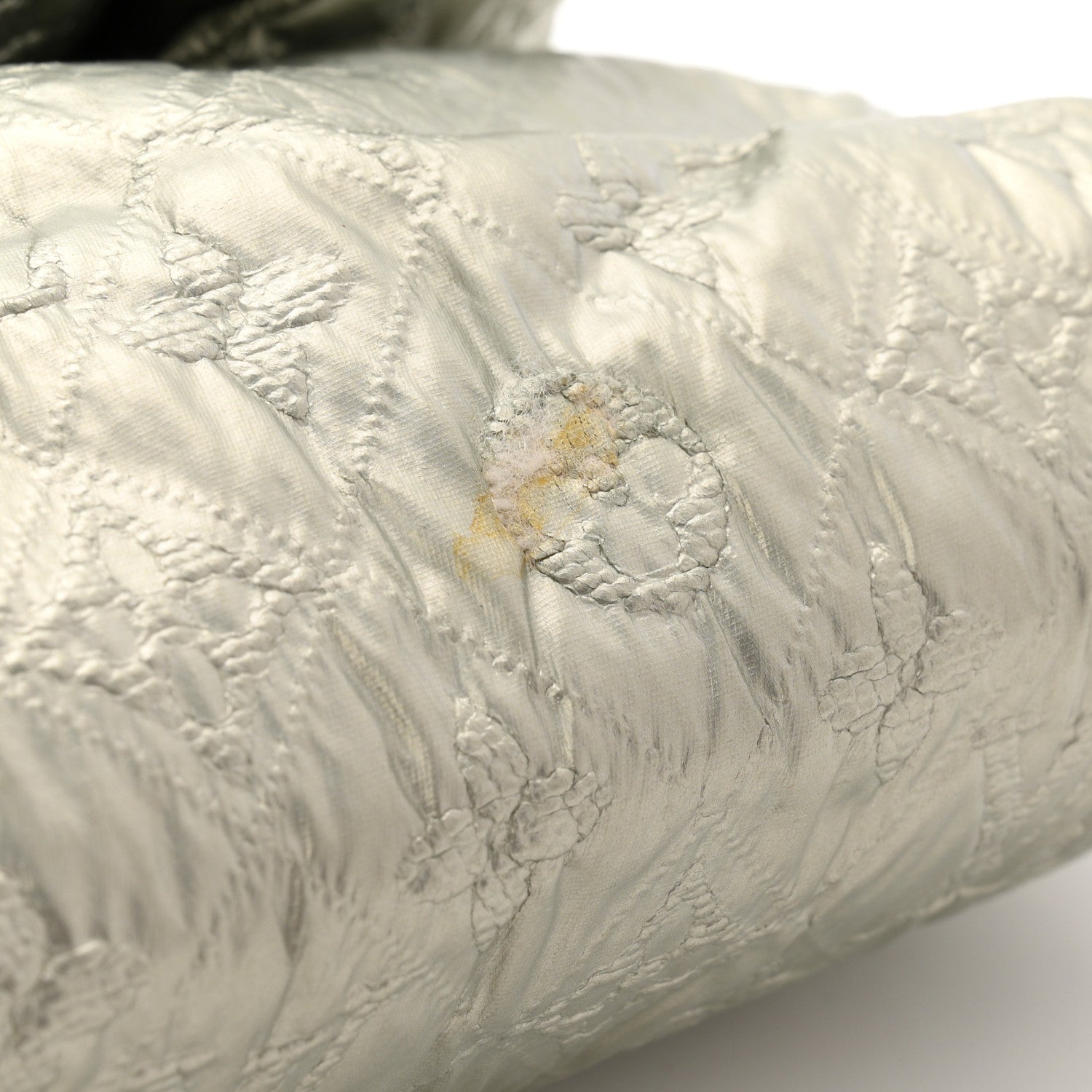 Louis Vuitton Jacquard Quilted Monogram Altair Clutch Argent 9 of 9