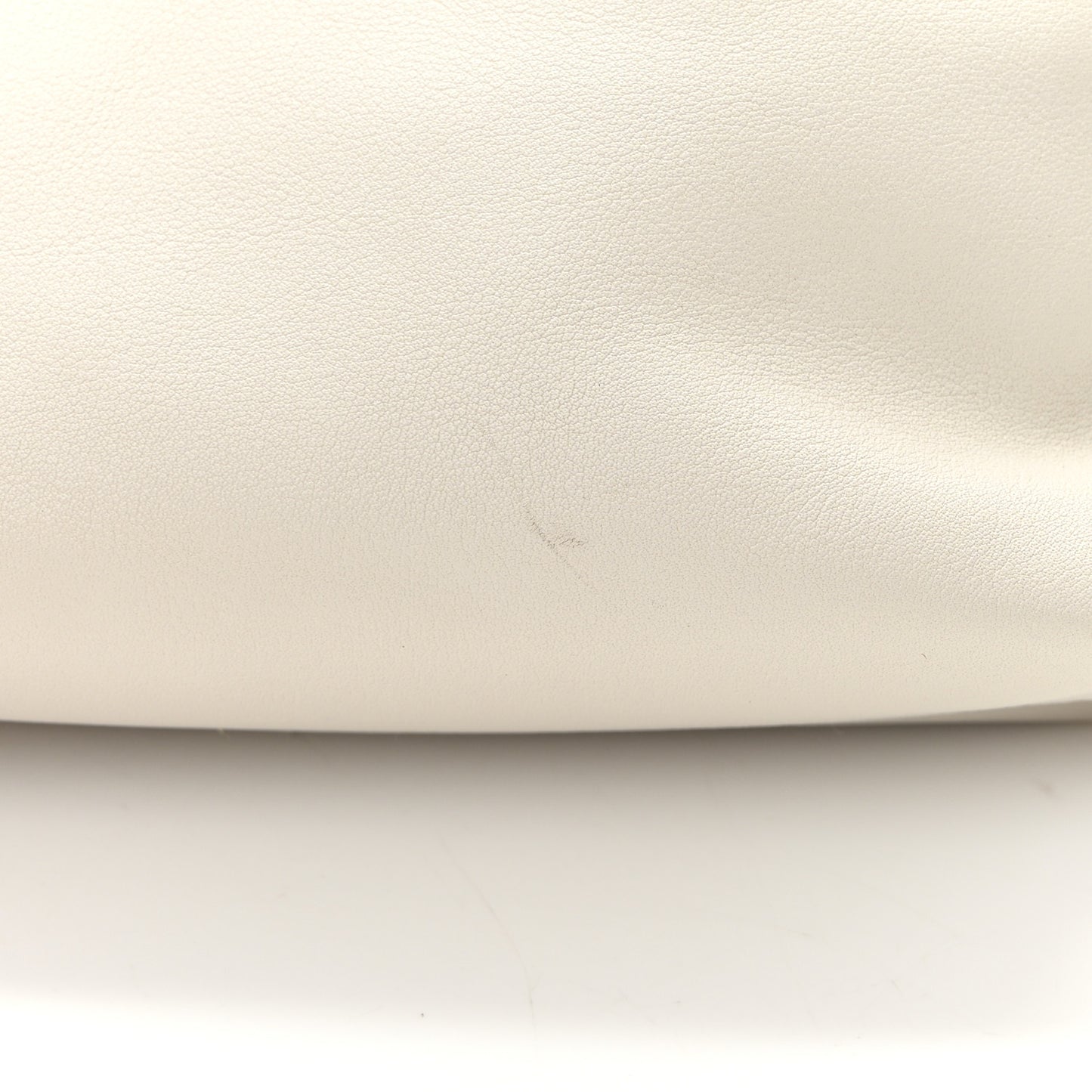 Calfskin Nano Flamenco Knot Bag White