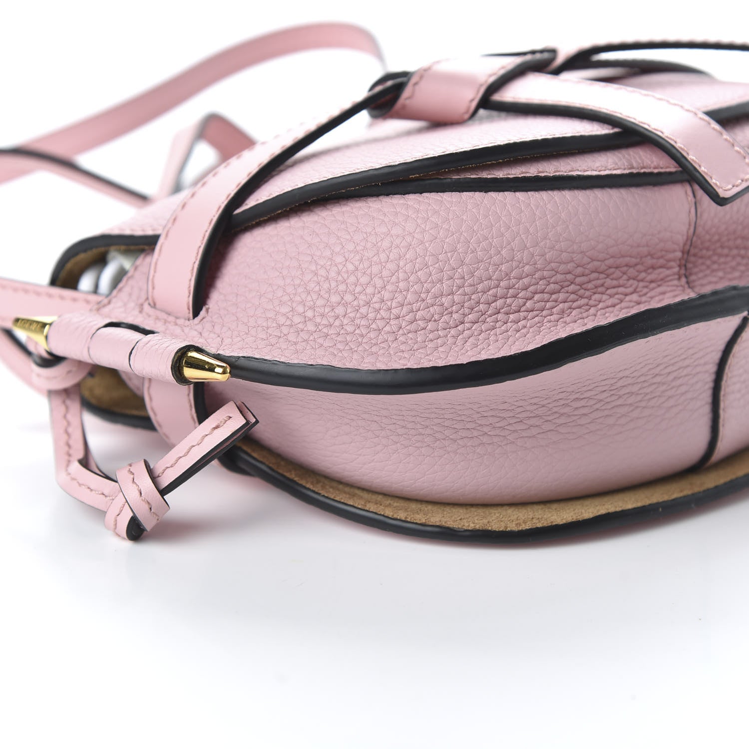 Loewe Grained Calfskin Mini Gate Crossbody Bag Pastel Pink 6 of 9
