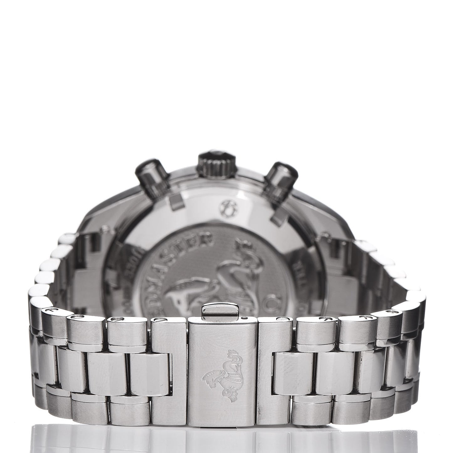 Stainless Steel 38mm Speedmaster Date Chronograph Automatic Watch Grey 324.30.38.40.06.001