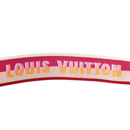 Louis Vuitton Jacquard Speedy Bandouliere 20 Shoulder Strap Fuchsia 4 of 4