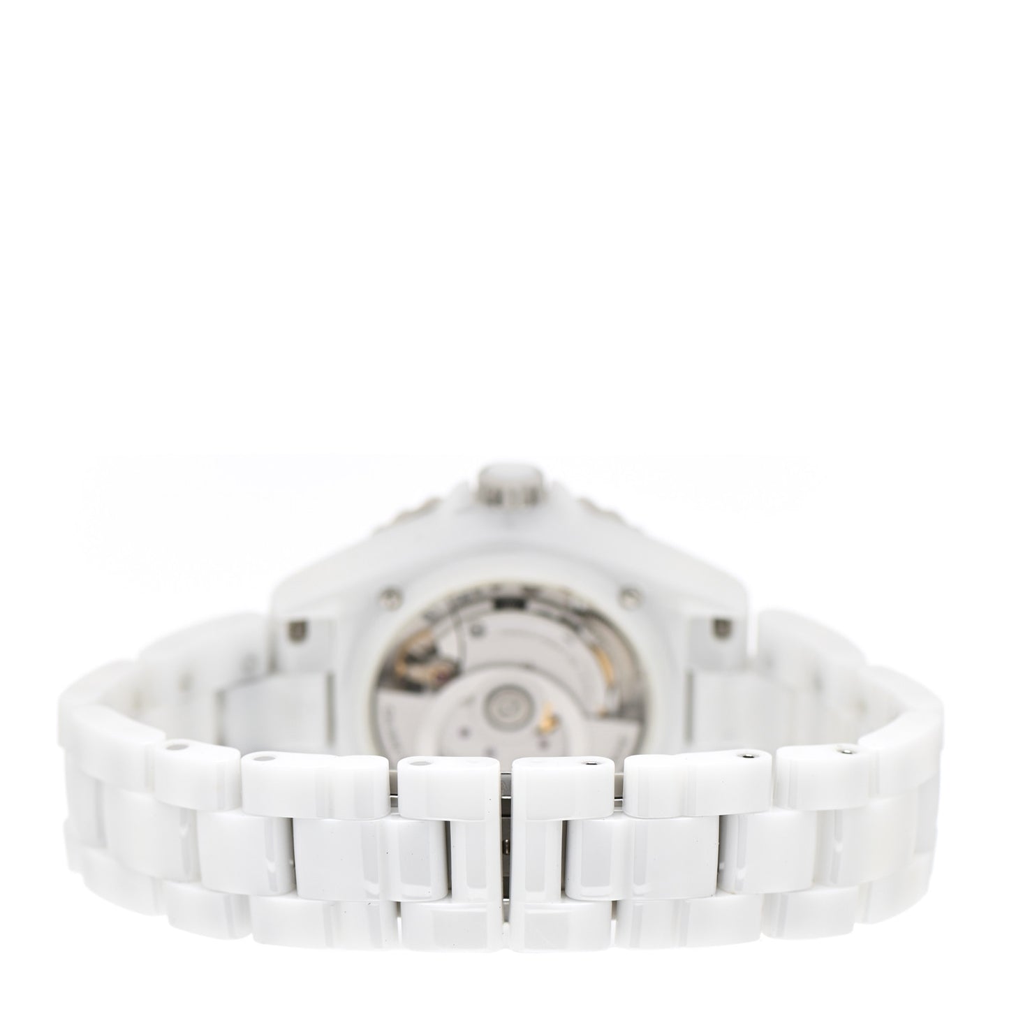 Stainless Steel Ceramic 38mm J12 Automatic Watch White