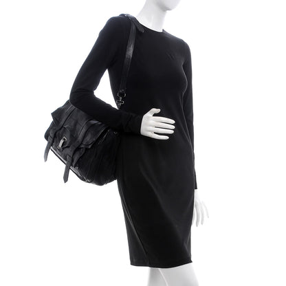 Proenza Schouler Lambskin Extra Large PS1 Satchel Black 2 of 10