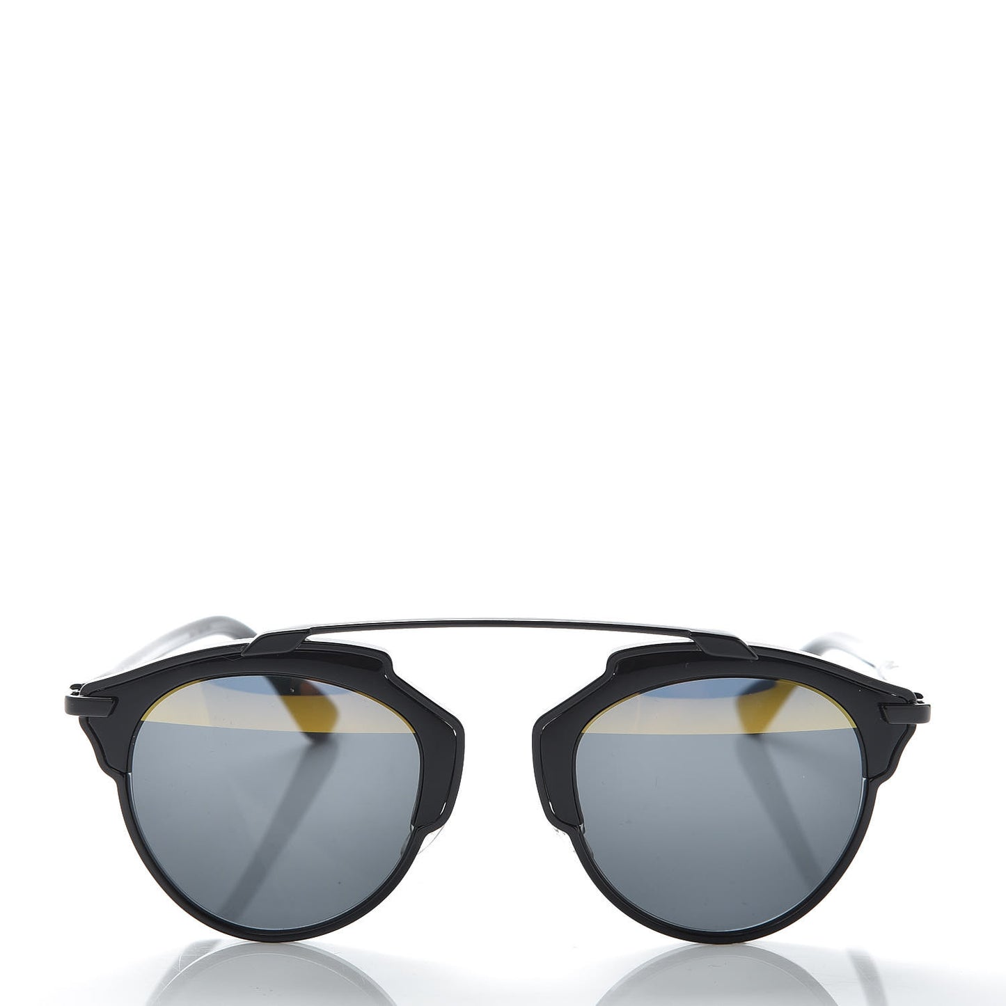 Mirrored So Real Sunglasses Black