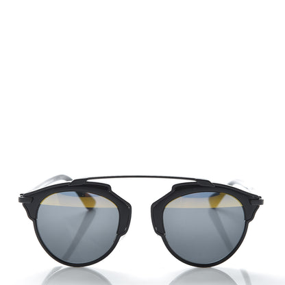 Christian Dior Mirrored So Real Sunglasses Black 2 of 9