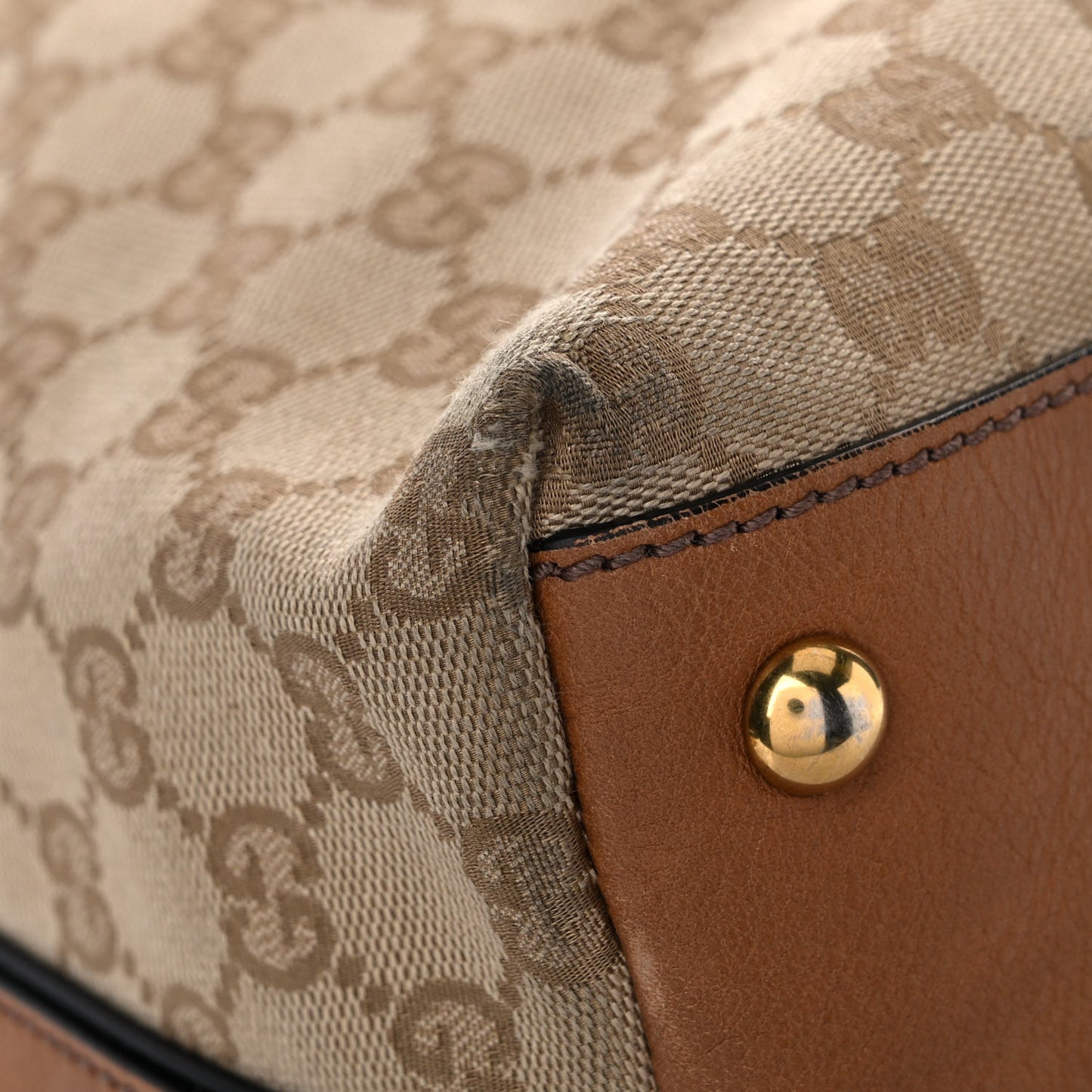 Monogram Web Medium Rania Top Handle Bag Sand