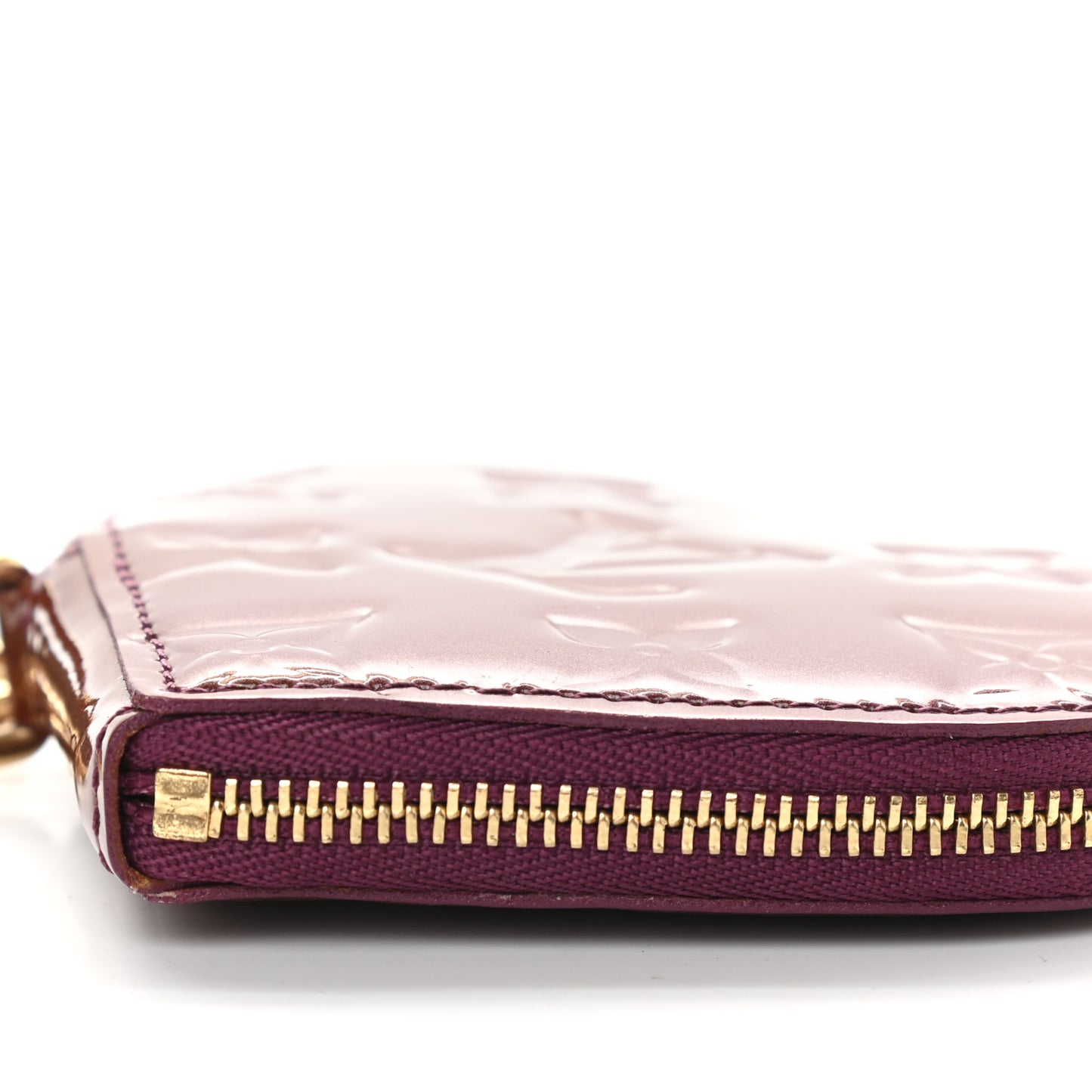 Vernis Heart Coin Purse Violet
