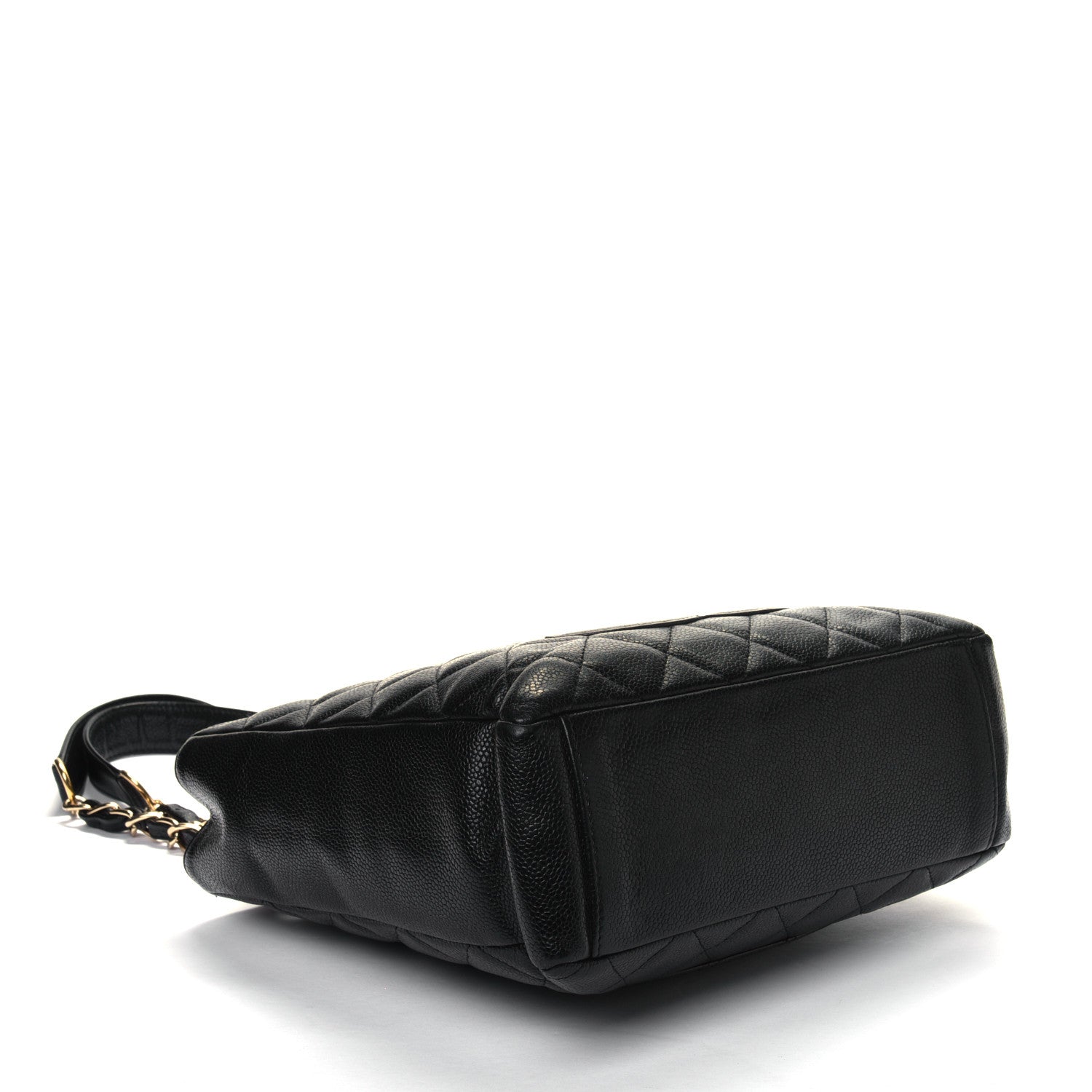 Chanel Caviar Quilted Petit Shopping Tote PST Black 3 of 6