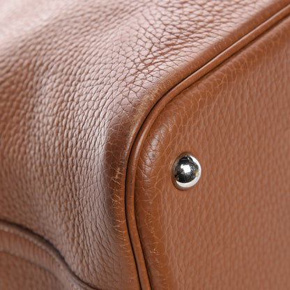 Hermes Taurillon Clemence Bolide 35 Gold 12 of 13