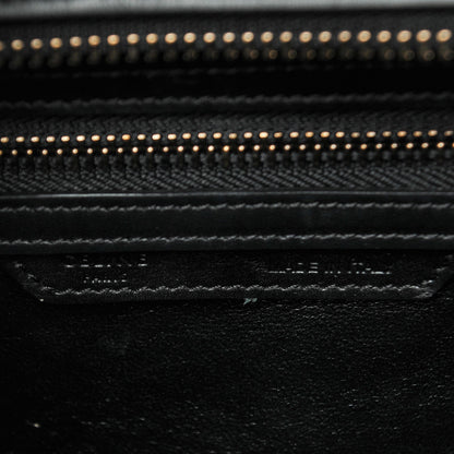 Celine Smooth Calfskin Micro Luggage Black 6 of 6