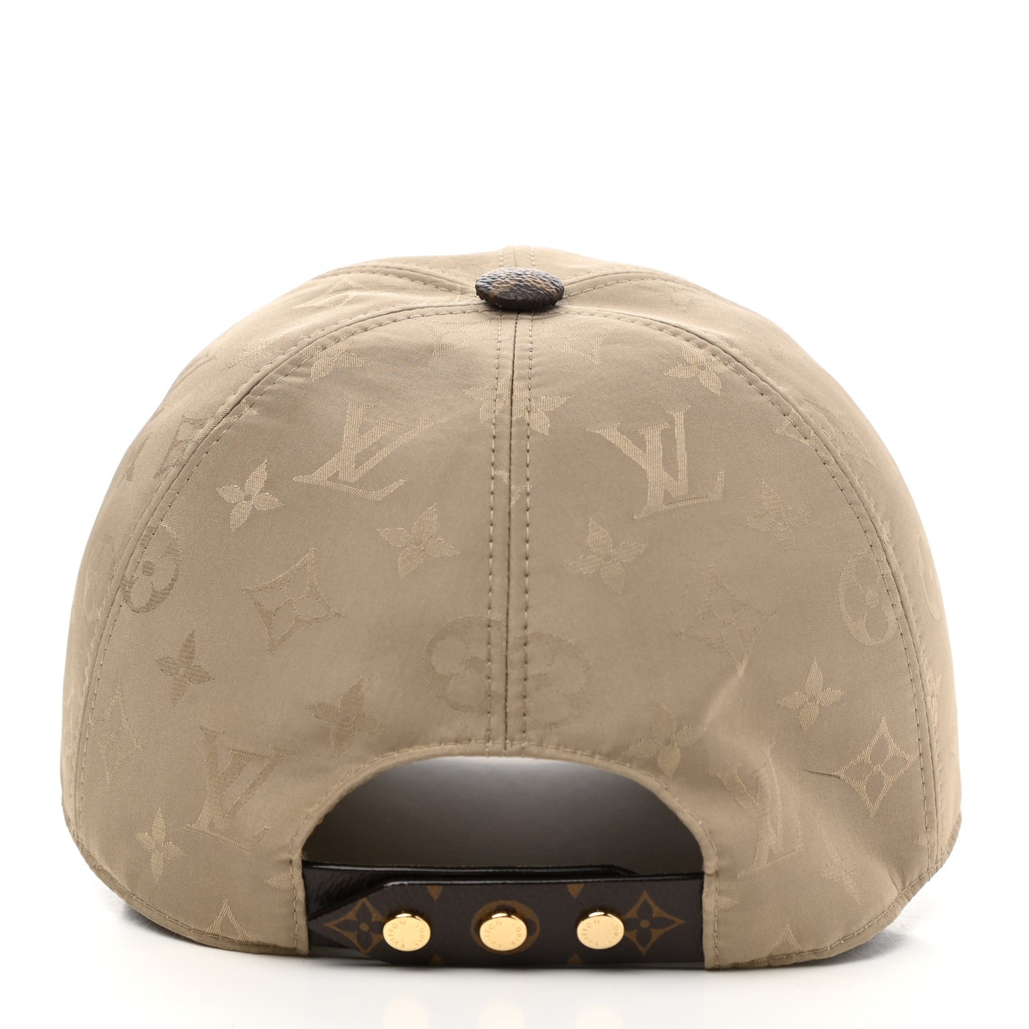 Polyester Silk Monogram LV Get Ready Cap L