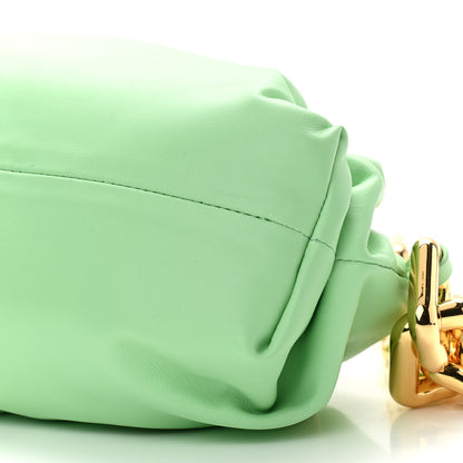 Bottega Veneta Calfskin The Pouch Chain Wasabi 9 of 10