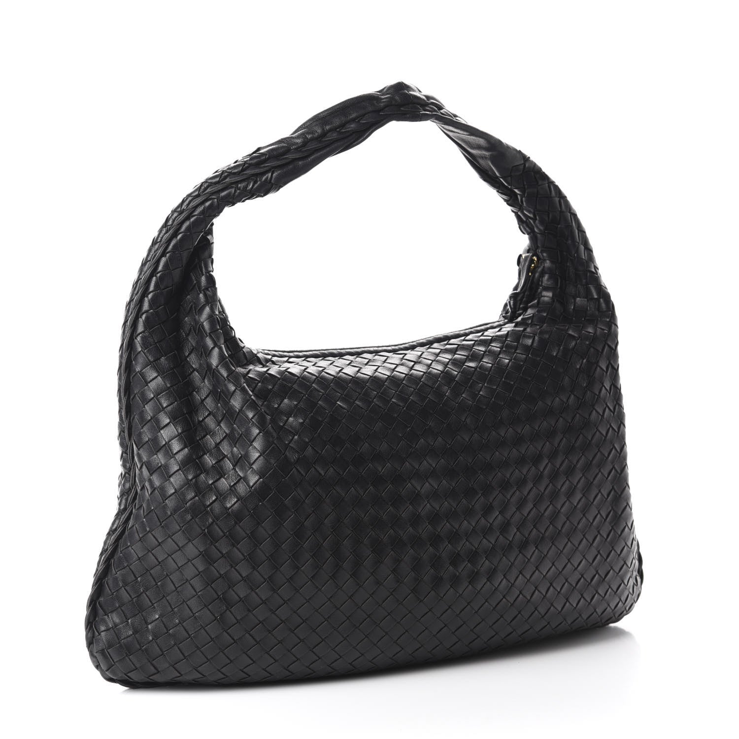 Bottega Veneta Nappa Intrecciato Veneta Hobo Black 3 of 14