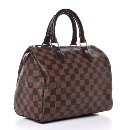 Louis Vuitton Damier Ebene Speedy 25 3 of 9