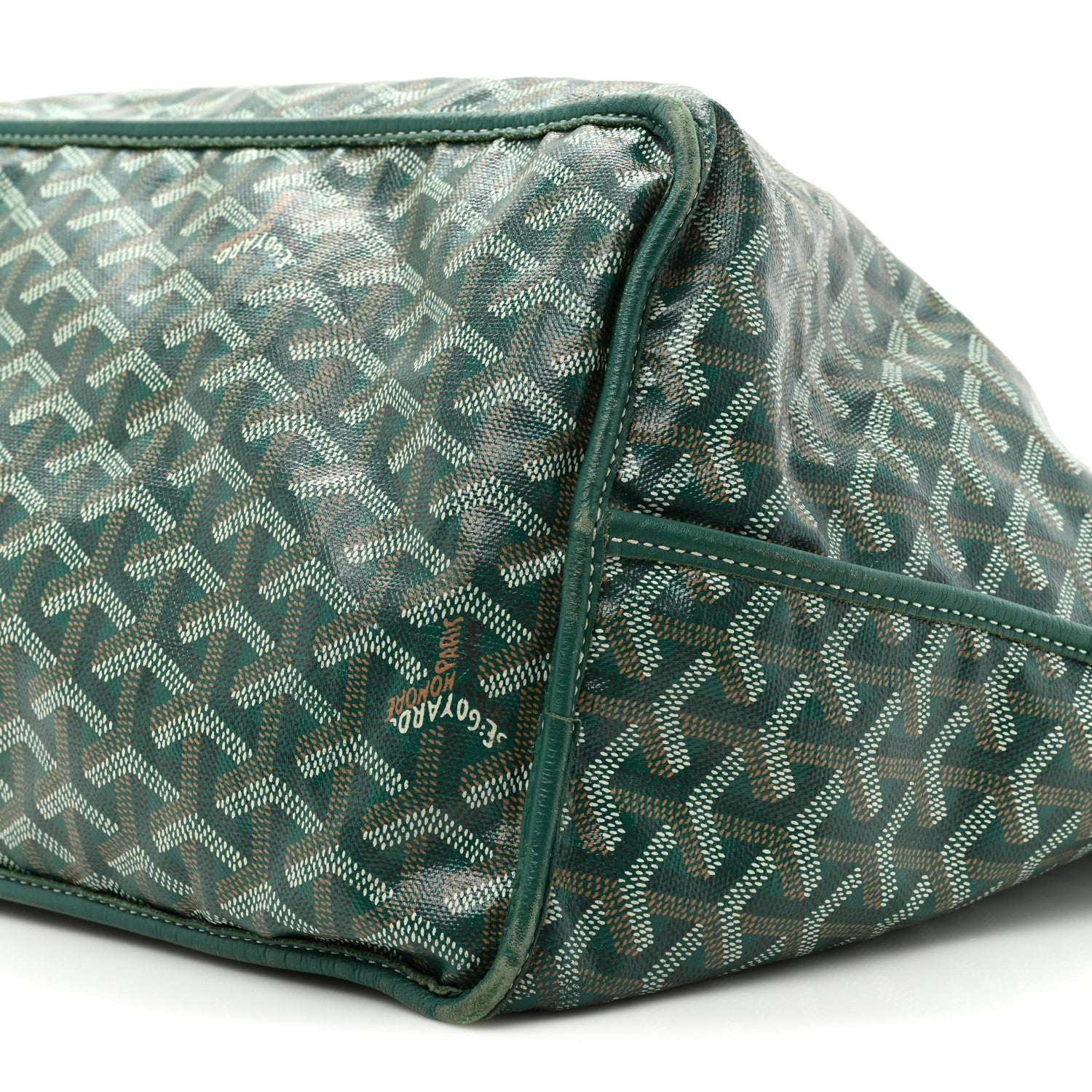 Goyard Goyardine Saint Louis GM Green 13 of 24