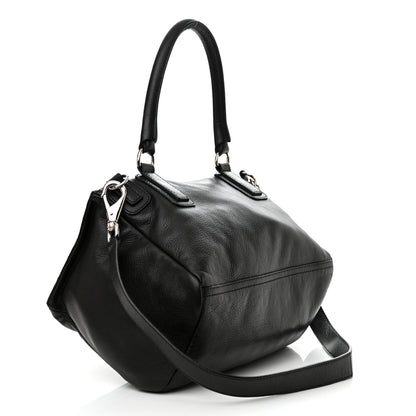 Givenchy Pebbled Calfskin Medium Pyramid Stud Pandora Black 3 of 11