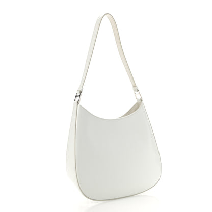 Prada Spazzolato Cleo Shoulder Bag White 3 of 10
