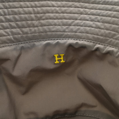 Hermes Technical Canvas Mens Ethan Bucket Hat 59 Vapeur Soufre Gravier 7 of 7