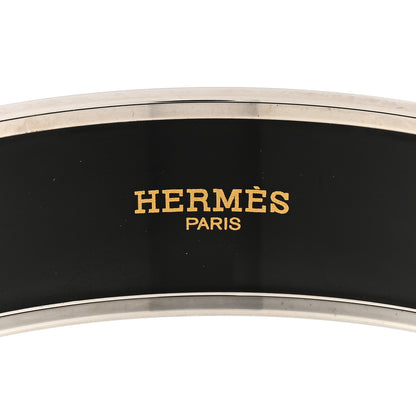 Hermes Enamel Printed Caleche Wide Bracelet 70 Orange 3 of 3