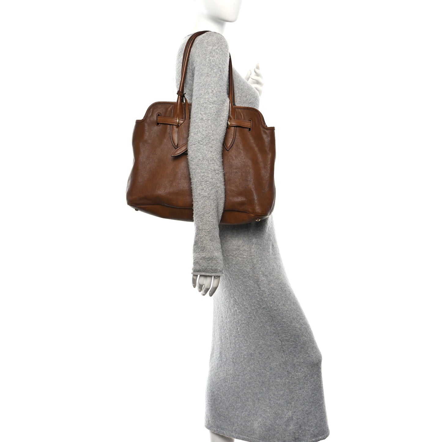 Nappa Aviator Medium Aventure Bag Rovere