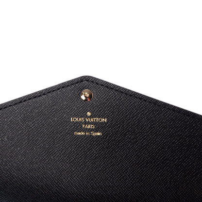 Louis Vuitton Monogram Giant Jungle Sarah Wallet Black 6 of 8