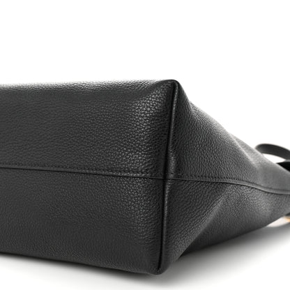 Prada Vitello Daino Shopping Tote Black 11 of 11