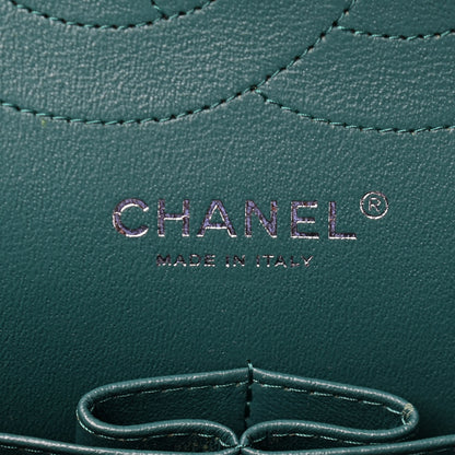 Chanel Caviar Quilted Jumbo Double Flap Dark Turquoise 5 of 10