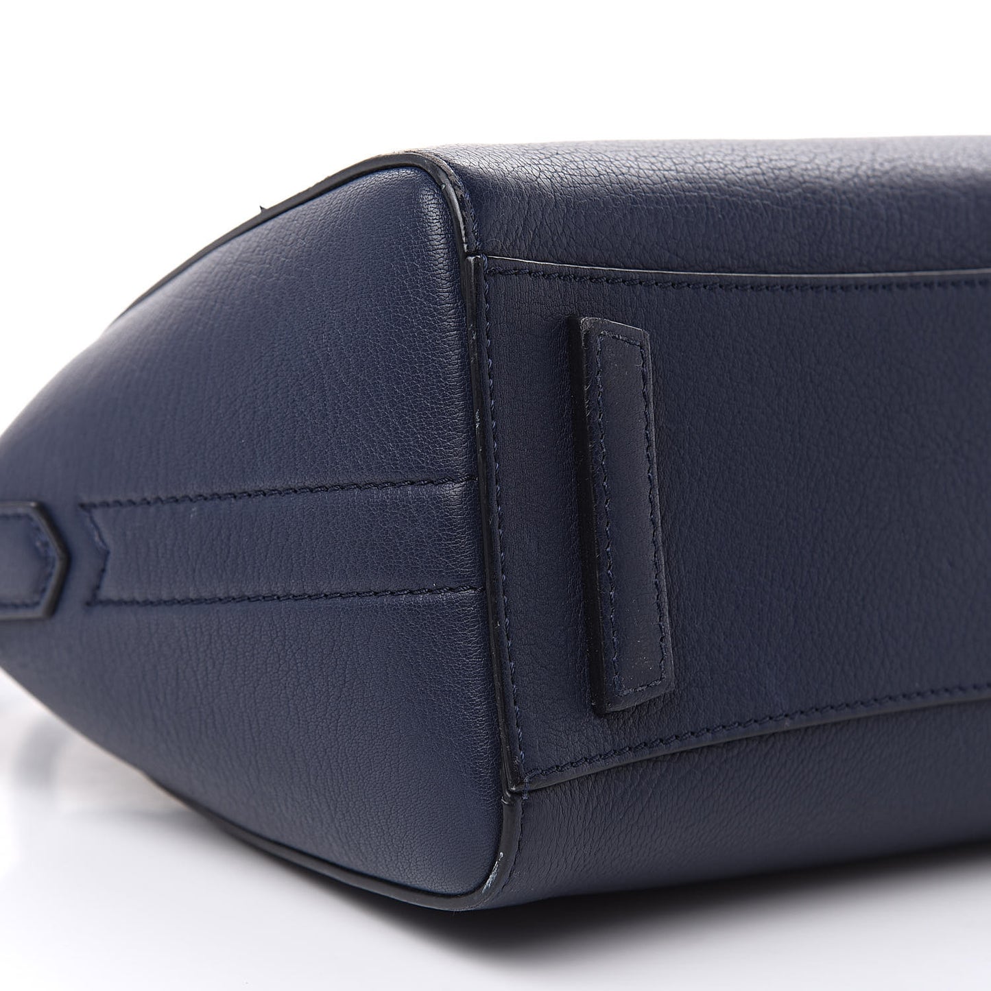 Sugar Goatskin Mini Antigona Navy
