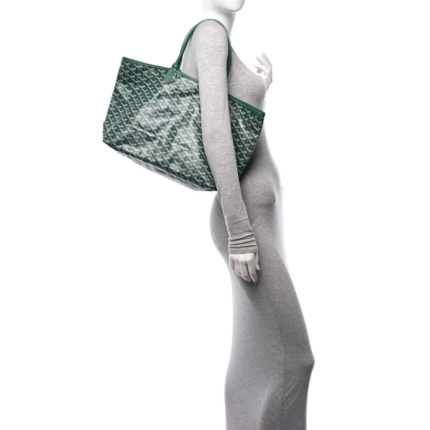 Goyard Goyardine Saint Louis PM Green 2 of 10