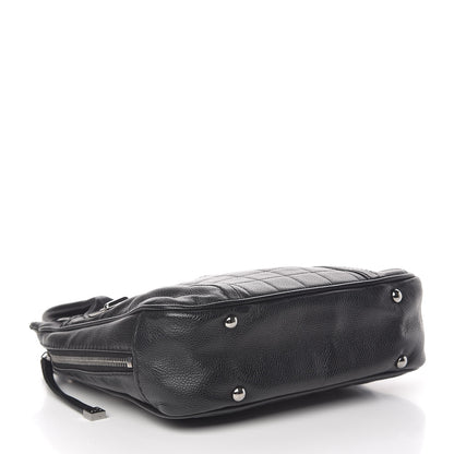 Chanel Caviar Square Quilted Shoulder Bag Black 4 of 10