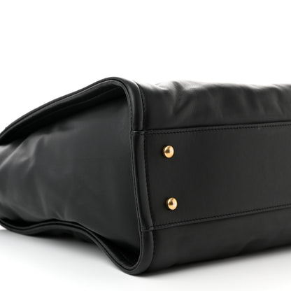 Chanel Calfskin Small Deauville Tote Black 10 of 15