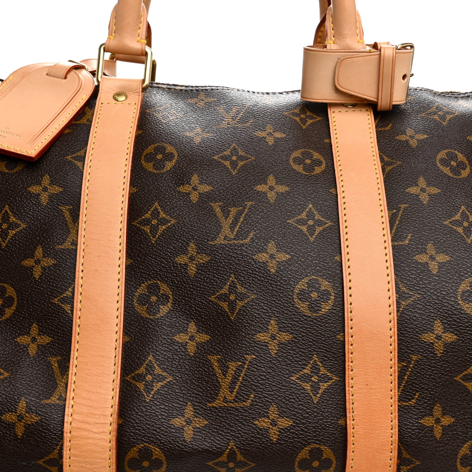Louis Vuitton Monogram Keepall Bandouliere 55 7 of 16