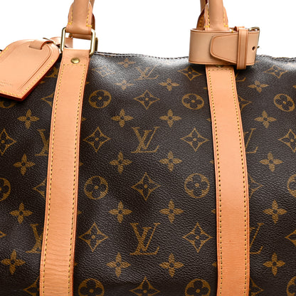 Louis Vuitton Monogram Keepall Bandouliere 55 7 of 16