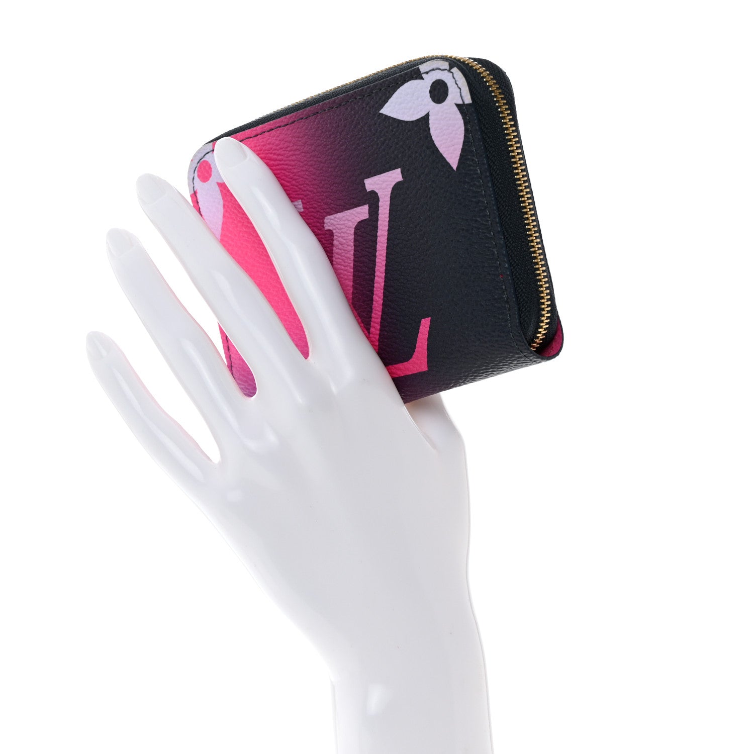 Louis Vuitton Monogram Giant Spring In The City Zippy Coin Purse Midnight Fuchsia 2 of 6