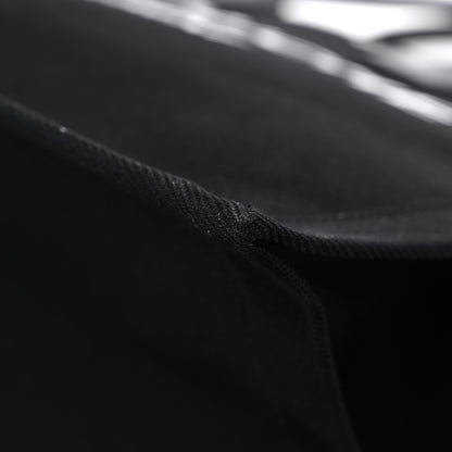 Saint Laurent Linen Calfskin Rive Gauche Tote Black 8 of 11