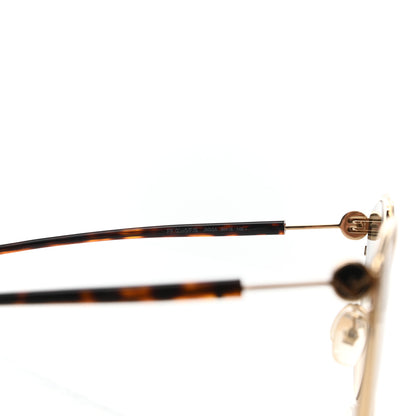 Fendi Cat Eye F is Fendi Sunglasses FF 0395/F/S Gold 6 of 7