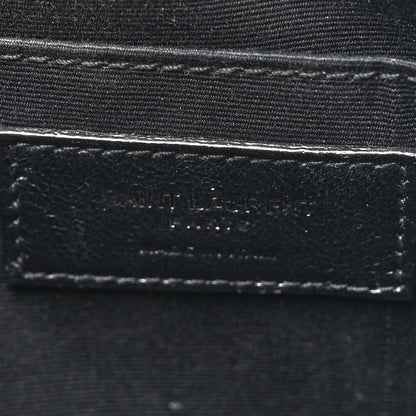 Saint Laurent Calfskin Matelasse Monogram Lou Camera Bag Dark Smog 6 of 12