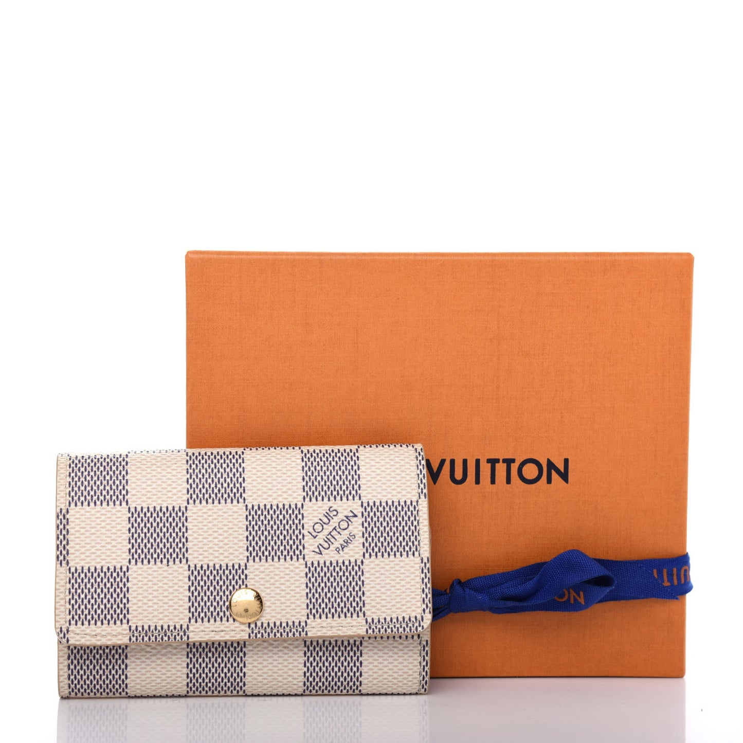 Damier Azur Multicles 6 Key Holder