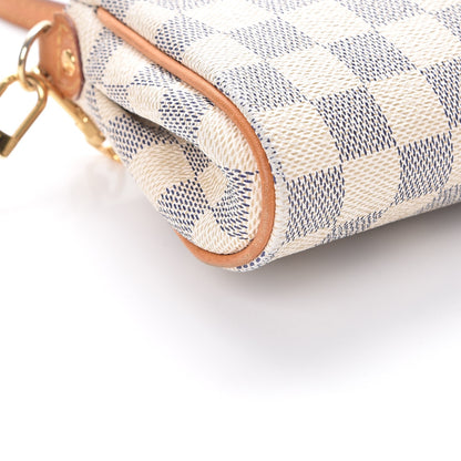 Louis Vuitton Damier Azur Eva Clutch 10 of 12