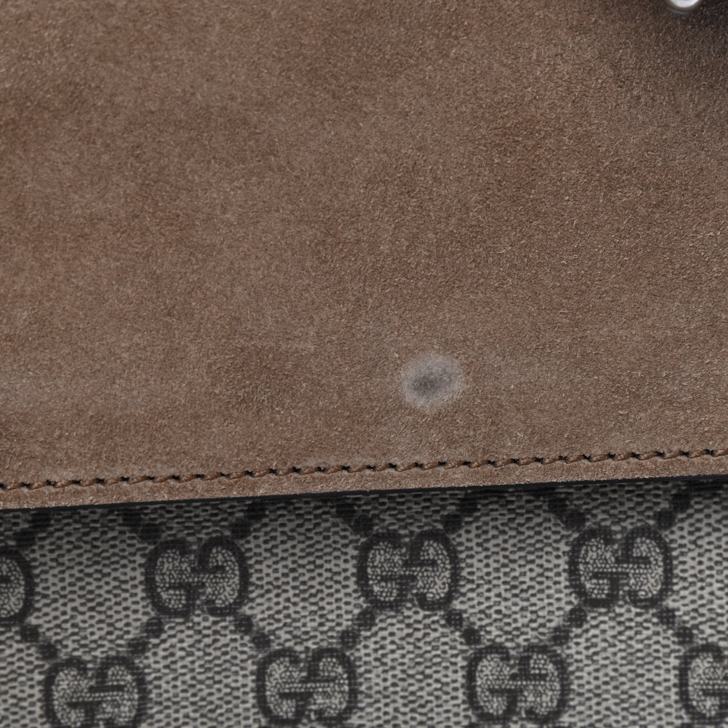Gucci GG Supreme Monogram Small Dionysus Shoulder Bag Taupe 11 of 11